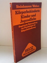 Cover of: Körperbehinderte Kinder und Jugendliche by Hans-Christoph Steinhausen