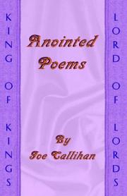 Cover of: Anointed Poems by Joe Callihan