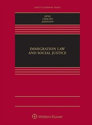 Cover of: Immigration Law and Social Justice