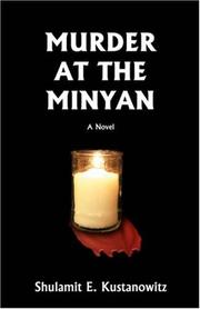 Cover of: Murder at the Minyan by Shulamit E. Kustanowitz