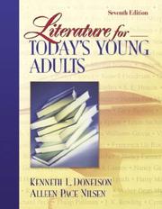 Cover of: Literature for today's young adults by Kenneth L. Donelson