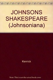 Cover of: Johnsoniana.