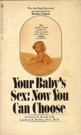Cover of: Your Baby's Sex Now You Can Choose