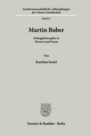 Cover of: Martin Buber by Joachim Israel