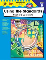 Cover of: Using the Standards - Number & Operations, Grade 5 (100+)