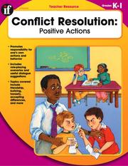 Cover of: Conflict Resolution, Kindergarten - Grade 1 by Martha Kendall