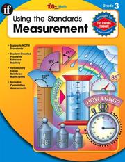 Cover of: Using the Standards - Measurement, Grade 3 (100+)