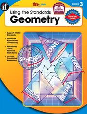 Cover of: Using the Standards - Geometry, Grade 3 (The 100+ Series)