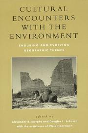 Cover of: Cultural Encounters with the Environment