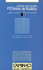 Cover of: O limite de Rudzky, e outras histórias by António de Macedo