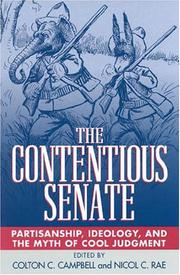 Cover of: The Contentious Senate | Colton C. Campbell