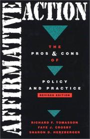 Cover of: Affirmative Action: The Pros and Cons of Policy Practice (Asian Voices)