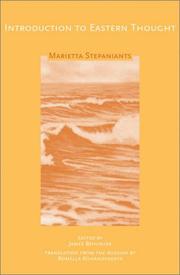 Cover of: Introduction to Eastern Thought by Marietta Stepaniants