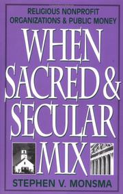 Cover of: When Sacred and Secular Mix