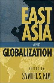 Cover of: East Asia and Globalization