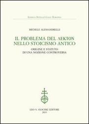 Cover of: Il problema del lekton nello stoicismo antico: origine e statuto di una nozione controversa