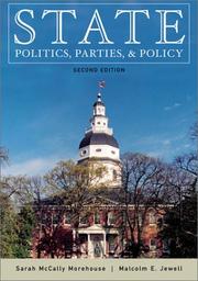 Cover of: State Politics, Parties, and Policy (2nd Edition) by Malcolm E. Jewell, Sarah McCally Morehouse