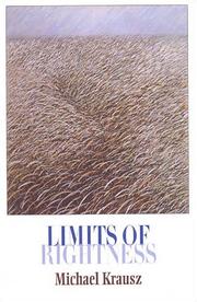 Cover of: Limits of Rightness