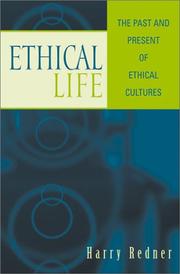 Cover of: Ethical Life by Harry Redner