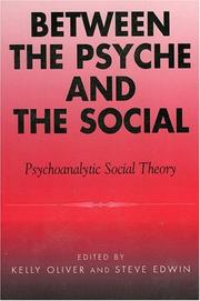 Cover of: Between the Psyche and the Social