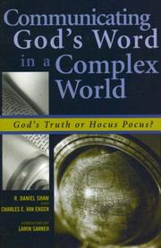 Cover of: Communicating God's Word in a Complex World by Lamin Sanneh