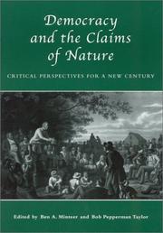 Cover of: Democracy and the Claims of Nature: Critical Perspectives for a New Century
