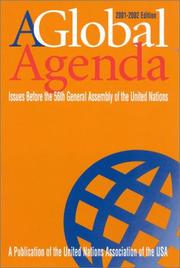 Cover of: A Global Agenda by Diana Ayton-Shenker