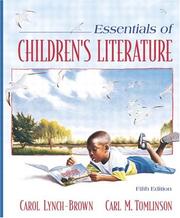 Cover of: Essentials of children's literature by Carol Lynch-Brown