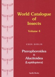 Pterophoroidea & Alucitoidea (Lepidoptera) by C. Gielis