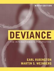 Cover of: Deviance: the interactionist perspective