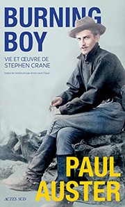 Cover of: Burning Boy: Vie et oeuvre de Stephen Crane