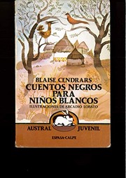 Cover of: Cuentos negros para niños blancos