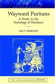 Wayward Puritans by Kai T. Erikson