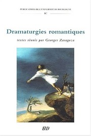 Cover of: Dramaturgies romantiques