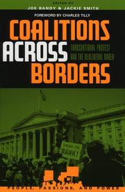 Cover of: Coalitions across Borders by Joe Bandy