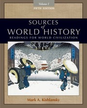 Cover of: Sources of world history by Mark A. Kishlansky