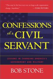 Cover of: Confessions of a Civil Servant by Bob Stone, Bob Stone