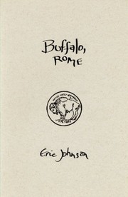 Cover of: Buffalo Rome by Eric Johnson undifferentiated