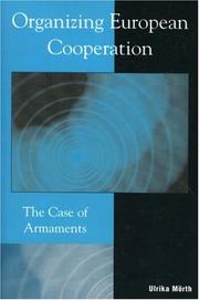 Cover of: Organizing European Cooperation | Ulrika Mrth