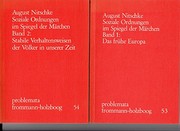 Cover of: Soziale Ordnungen im Spiegel der Märchen