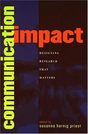 Communication Impact by Susanna Hornig Priest