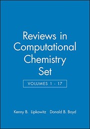 Cover of: Reviews in Computational Chemistry, Volume 1 - Volume 17 Set (Reviews in Computational Chemistry) by 