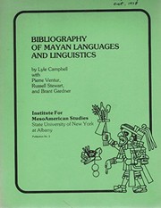 Cover of: Bibliography of Mayan Languages and Linguistics