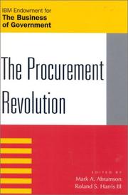 Cover of: The Procurement Revolution