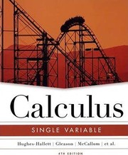 Cover of: Calculus, Textbook and Student Study Guide: Single Variable