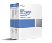 Cover of: 2023 CFA Program Curriculum Level III Box Set