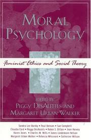 Cover of: Moral Psychology | 