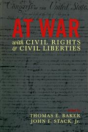 Cover of: At War with Civil Rights and Civil Liberties