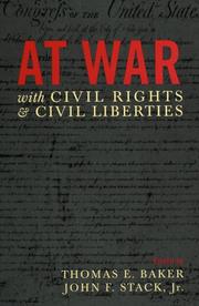 Cover of: At War with Civil Rights and Civil Liberties