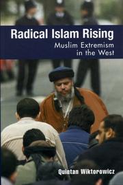Cover of: Radical Islam Rising by Quintan Wiktorowicz